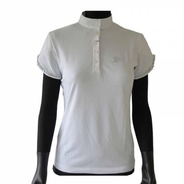 Anna Scarpati Falda Competition Shirt - White