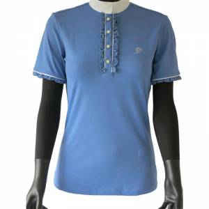 Anna Scarpati Ferna Competition Shirt - Light-Blue