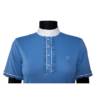 Anna Scarpati Ferna Competition-Shirt - Light-Blue - Buttons