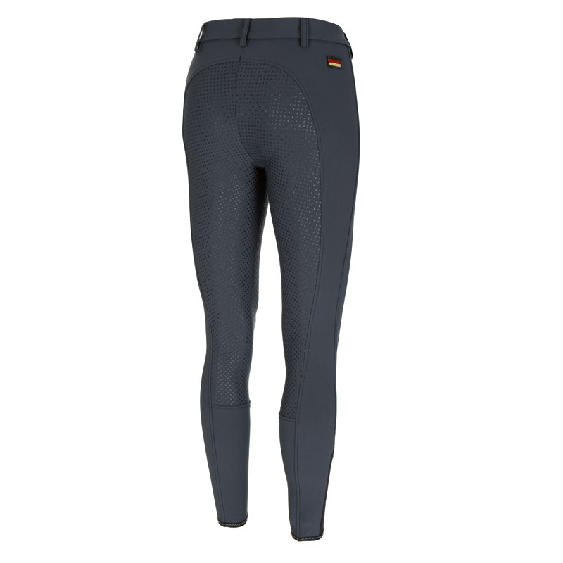 Pikeur Lucinda Grip Breeches - Dark Shadow - Rear View Pikeur Lucinda Grip Breeches - Dark Shadow - Rear View