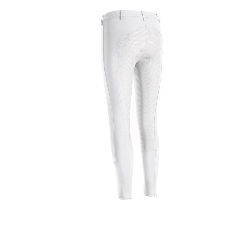 Pikeur Lucinda Grip Breeches - White - Rear View Pikeur Lucinda Grip Breeches - White - Rear View