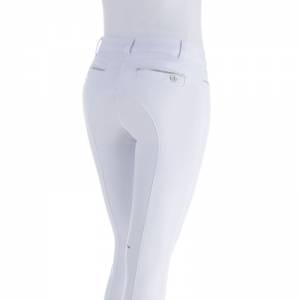 Animo Numana Competition Breeches - Rear View - White