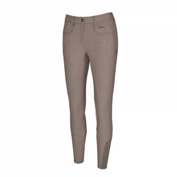 Pikeur Elina Grip Breeches -Taupe - Front View