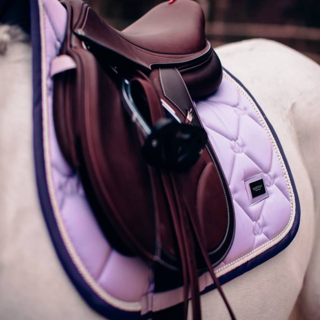 Lavender Saddle Pad by Equestrian Stockholm VI Equestrian