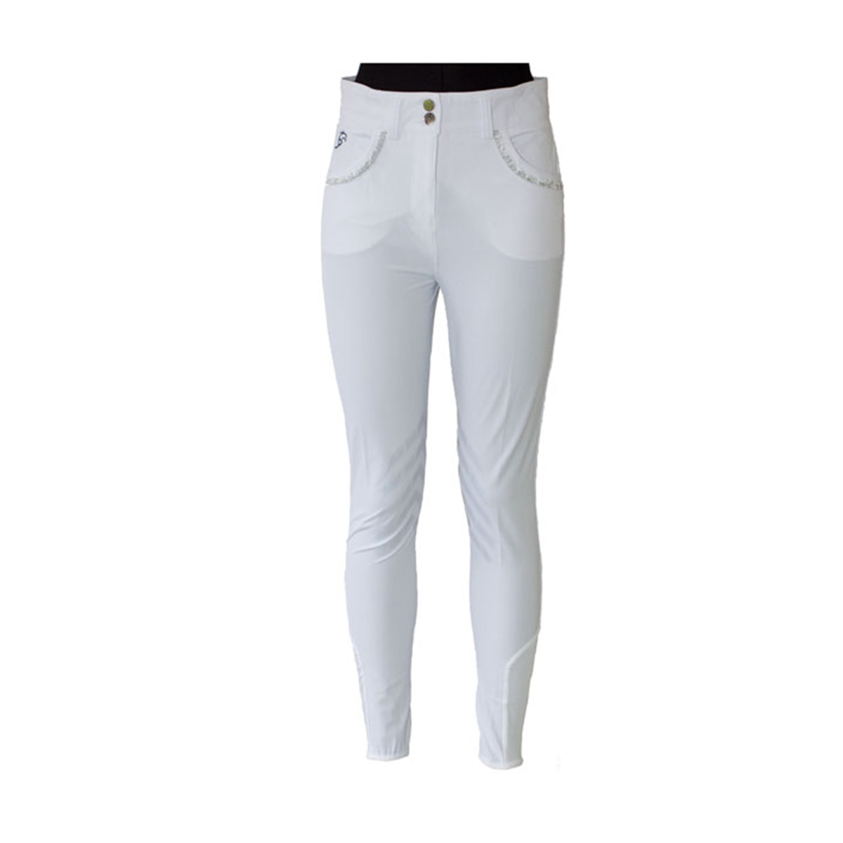 Anna Scarpati Selene Breeches -White Anna Scarpati Selene Breeches -White