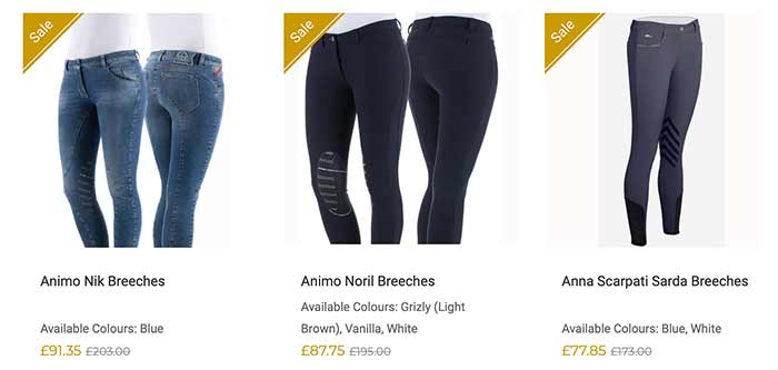 horse riding breeches